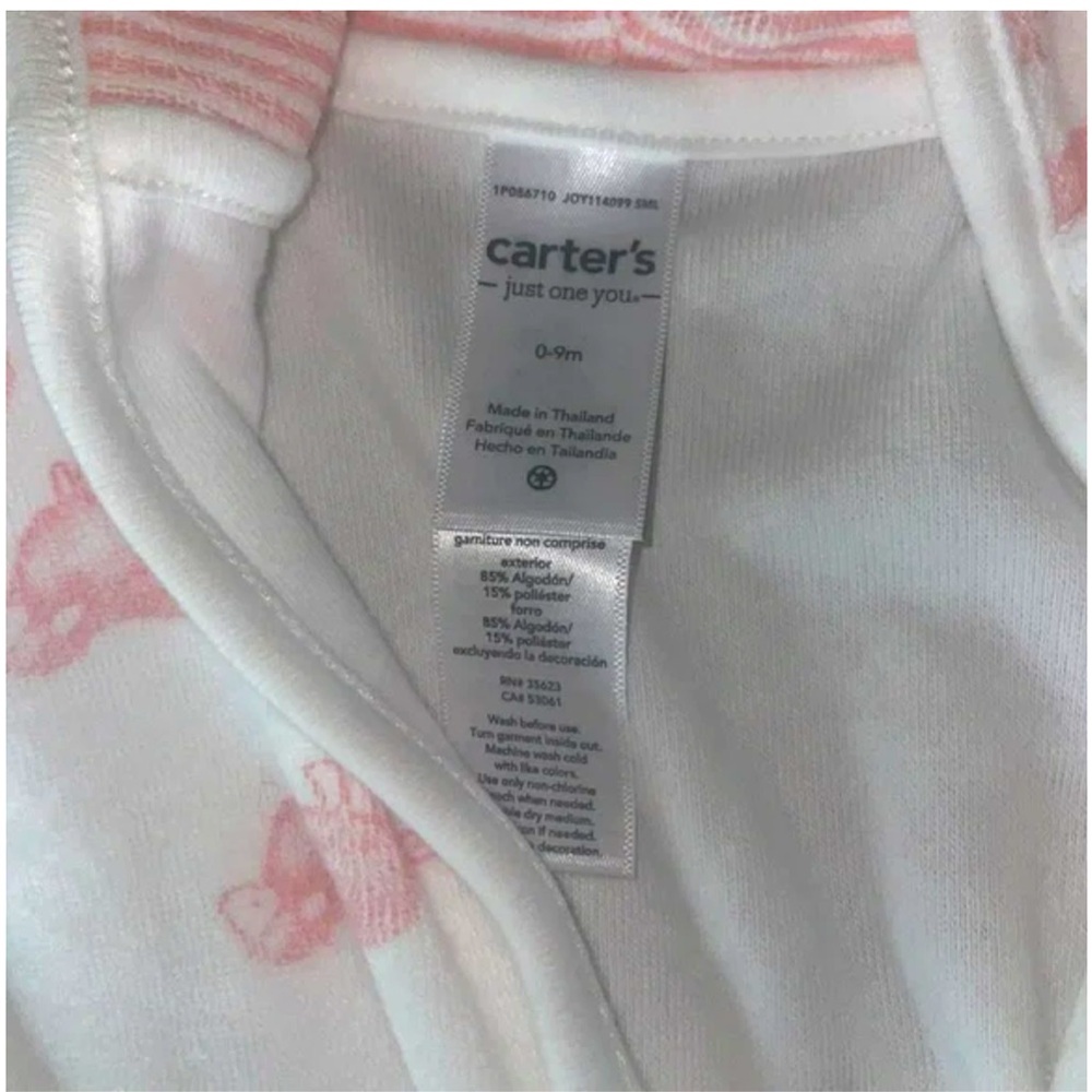 NWT Carter’s 0-9 months Just One You Baby Girls’ Bath Robe - Picture 8 of 9